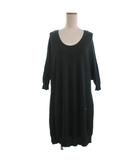 ミュベール muveil ドルマンスリーブ ニット ワンピース グリーン 38 ■TC