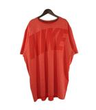 ナイキ NIKE DRI-FIT Tシャツ 半袖 クルーネック ロゴプリント 橙系 オレンジ系 2XL 大きいサイズ ■GY47