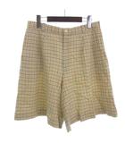 バーバリーズ Burberrys ショートパンツ チェック イエロー系 LL 大きいサイズ