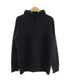 ブルーワーク BLUE WORK パーカー フード プルオーバー ウール 紺 ネイビー L