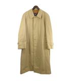 バーバリーズ Burberrys 90’s ヴィンテージ ステンカラーコート ロング ライナー付き 裏地ノバチェック ベージュ 50 ■GY47