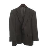 バーバリーズ Burberrys テーラードジャケット ブレザー シングル ウール グレー系 51W-AB5-A409-01 ■GY47