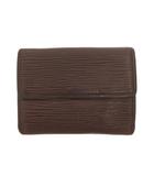 ルイヴィトン LOUIS VUITTON エピ ラドロー コインケース M63302 ミニ 財布 ブラウン系
