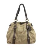 コーチ COACH サテン キャリーオンバッグ ショルダーバッグ 15402 ベージュ系