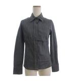 デニム シャツジャケット 長袖 グレー系 1 ■GY56