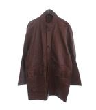 コート ジャケット ラムレザー ヴィンテージ 鐘紡 ブラウン系 M ■GY56
