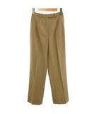 クロエ CHLOE スラックス パンツ ウール ストレッチ ベージュ 40