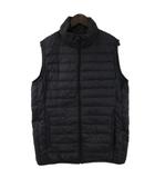 ユニクロ UNIQLO ウルトラライト ダウンベスト ナイロン 紺 ネイビー S