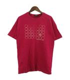 バーバリーブラックレーベル BURBERRY BLACK LABEL Tシャツ 半袖 クルーネック ロゴプリント コットン ピンク 2 ■GY99