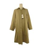 ポールスチュアート PAUL STUART タグ付き 80周年限定 コットンシルクギャバジン コート ロング ステンカラー ライナー付き チェック柄 K1A12-222-41 ベージュ 6