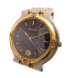 グッチ GUCCI 腕時計 9000G クォーツ メタルバンド 不動品 ジャンク