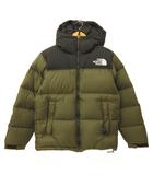 ザノースフェイス THE NORTH FACE ヌプシ ダウンジャケット ND92331 ナイロン M カーキ 黒 ブラック