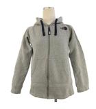 ザノースフェイス THE NORTH FACE Rearview Hoodie リアビュー フーディ パーカー ジップアップ 裏起毛 ロゴ刺繍 NTW11530 灰色 グレー M