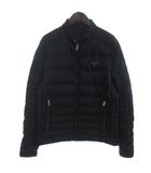 プラダ PRADA 24AW ダウンジャケット 三角プレート SGH068 R232 1060 ブラック 52 ☆AA★