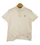 ポロ バイ ラルフローレン Polo by Ralph Lauren ポロシャツ ロゴ刺繍 ホワイト 150