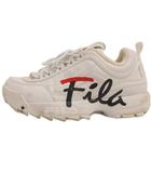 フィラ FILA ディスラプター II スクリプト スニーカー 5FM00403-125 ホワイト US9.5 26.5cm位