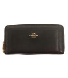 コーチ COACH アコーディオン ジップ アラウンド 長財布 F52648 ブラック ■GY99