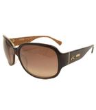 コーチ COACH サングラス MARLOW S787A ラインストーン ブラウン系 ■GY99