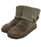 アグ オーストラリア UGG australia シャイナ Shaina ニット ムートンブーツ 1012534 グレー系 24cm ■GY99