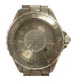 シャネル CHANEL J12 クロマティック 腕時計 アナログ クォーツ シルバーカラー ウォッチ ジャンク ☆AA★