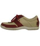 コールハーン COLE HAAN gシリーズ スニーカー  ベージュ レッド系 5B 22cm位 ■GY99