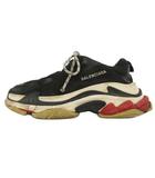 バレンシアガ BALENCIAGA Triple S スニーカー トリプルS 27cm 黒 ブラック 533882 ☆AA★ ■GY47