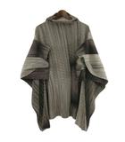 オムプリッセイッセイミヤケ HOMME PLISSE ISSEY MIYAKE 美品 24AW RB_ALL OVER PLEATS プリーツ シャツ カットソー 半袖 変形 HP43JK951 グレー系 2 ■SK