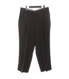 バレンシアガ BALENCIAGA ツータック パンツ スラックス ヴィンテージ ブラウン系 91
