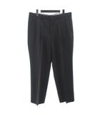 バレンシアガ BALENCIAGA ツータック パンツ スラックス ヴィンテージ グレー 91