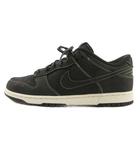 IO4550-001 DUNK LOW QS ダンク ロー スニーカー OFF NOIR/OFF NOIR-SUMMIT WHITE 黒 28