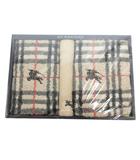 バーバリー BURBERRY タグ付き タオル 贈答 ギフト 茶色 ブラウン /MG