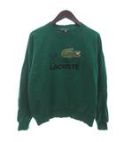 ラコステ LACOSTE 90's ヴィンテージ スウェット プルオーバー グリーン 3