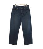 GLR DENIM デニム ワイドストレート パンツ ジーンズ インディゴ 42