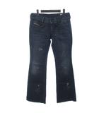 ディーゼル DIESEL LOUVELY ローライズ フレアデニム ジーンズ インディゴ W28 L30