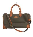 ピエールカルダン Pierre Cardin ボストンバッグ ショルダー カーキ キャメル系 ■GY99