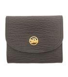 ロンシャン LONGCHAMP コインケース カードケース レザー 黒 ブラック ☆AA★ ■GY99