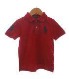 ポロ ラルフローレン POLO RALPH LAUREN 半袖 ポロシャツ トップス 赤 レッド 3/3T 100cm 男の子 ■GY09