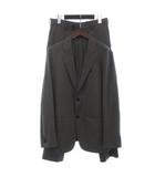 ユニクロ UNIQLO 感動ジャケット スーツ セットアップ シングル グレー L 7