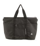 アディダス adidas 24年モデル ボールドロゴ トートバッグ IN2745 黒 ブラック