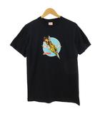 シュプリーム SUPREME 20AW 美品 Jet Tee Tシャツ 半袖 クルーネック プリント コットン ネイビー S