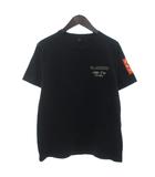 アヴィレックス AVIREX プリント シーチング ワッペン SR-71 クルーネック Tシャツ 半袖 6103413 黒 ブラック L