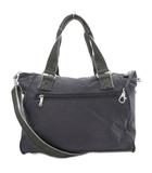 キプリング KIPLING ハンドバッグ ショルダーバッグ 2WAY ジップポケット ロゴ モンキーチャーム付き ブルーグレー /IB ■GY09