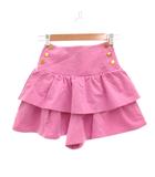 ケイトスペード KATE SPADE キュロット パンツ ティアードフリル 140 ピンク /NU ■GY09