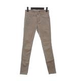 ルシェルブルー LE CIEL BLEU スキニーパンツ ストレッチ ライトベージュ 36 ■GY09