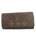 ルイヴィトン LOUIS VUITTON モノグラム キーケース 4連 M69517 ブラウン 茶