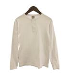 アヴィレックス AVIREX デイリー ヘンリーネック Tシャツ 長袖 783-4930020 白 M