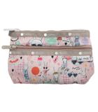 レスポートサック LesportSAC × フィフィラパン Fifi Lapin ダブルジップ ポーチ ピンク