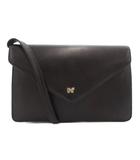 ニナリッチ NINA RICCI ショルダーバッグ ハンドバッグ クラッチ 3way V字フラップ 黒 ブラック /NL ■GY09
