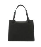  カイヨー KAIYO レザートートバッグ ハンドバッグ オーストリッチ 黒 ブラック /OB ■GY09