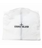 ストーンアイランド STONE ISLAND 美品 ガーメントケース スーツカバー バッグ ロゴ 白 ホワイト 0619 IBO73